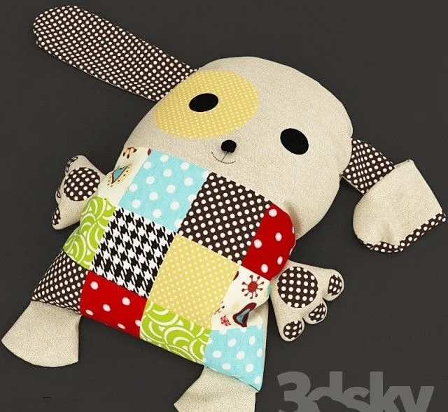 Toy of the flaps 3D Model Toy of the flaps 3D Model