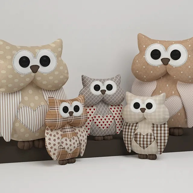Toy Owl 3DModel Toy Owl 3DModel