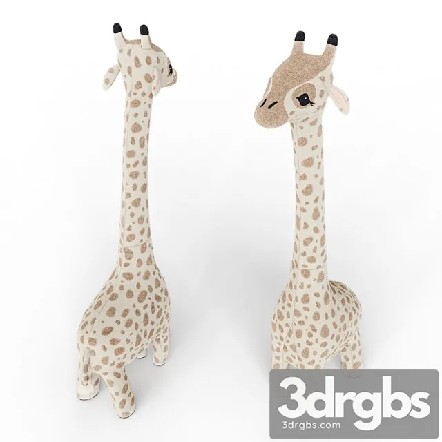 Toy Plush Toy Giraffe HM 3D Model Download