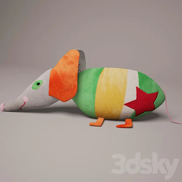 Toy rat 3D Model Toy rat 3D Model
