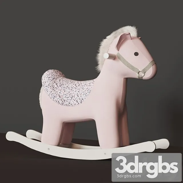 Toy Rocking Toy Belle 3D Model Download