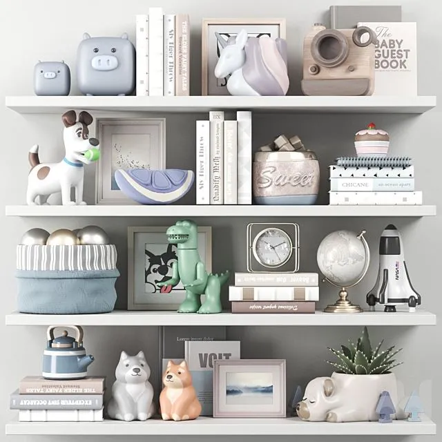 Toy set 3D Model Toy set 3D Model