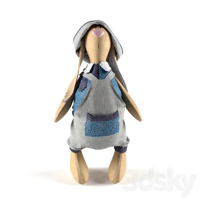 Toy tilde Bunny 2 3D Model Toy tilde Bunny 2 3D Model