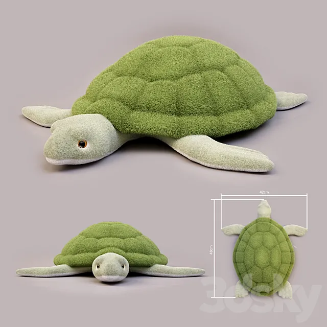 Toy Turtle 3DModel Toy Turtle 3DModel