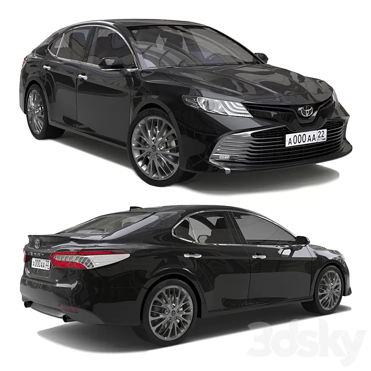 Toyota Camry 2018 3D Model