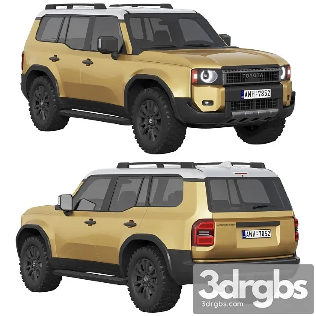 Toyota Land Cruiser 250 First Edition 2024 3D Model Download
