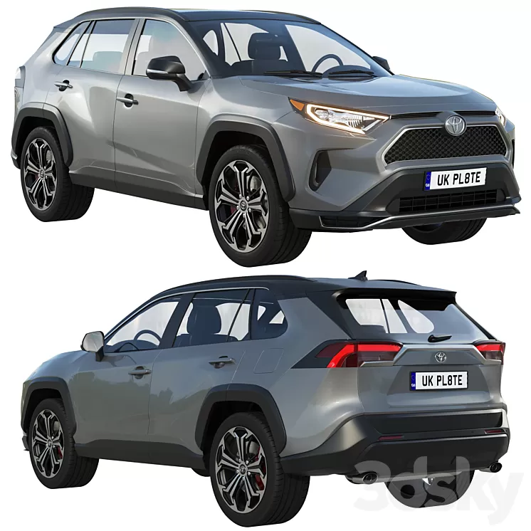 Toyota RAV4 Prime 2021 3D Model
