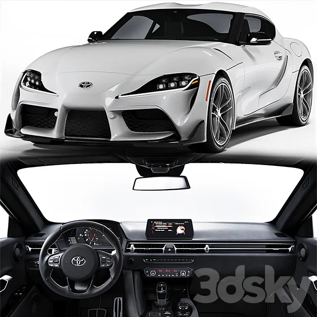 Toyota Supra GR 3DModel