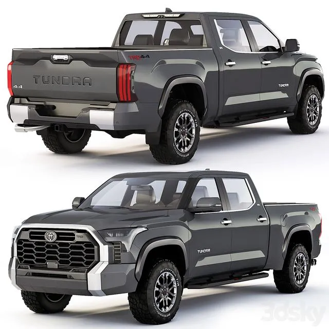Toyota Tundra SR5 TRD 2022 3D Model