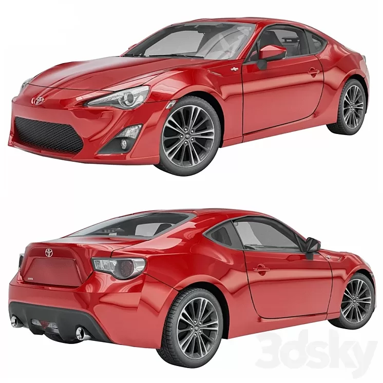 Toyota_GT86 3D Model