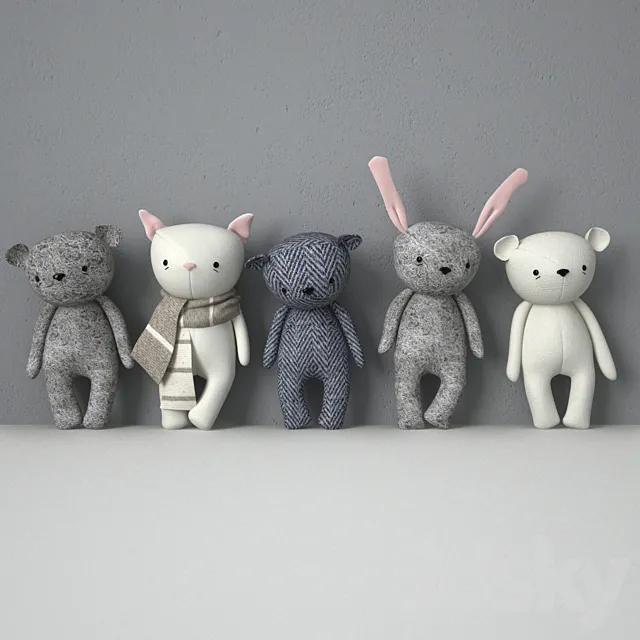 Toys 3D Model Toys 3D Model