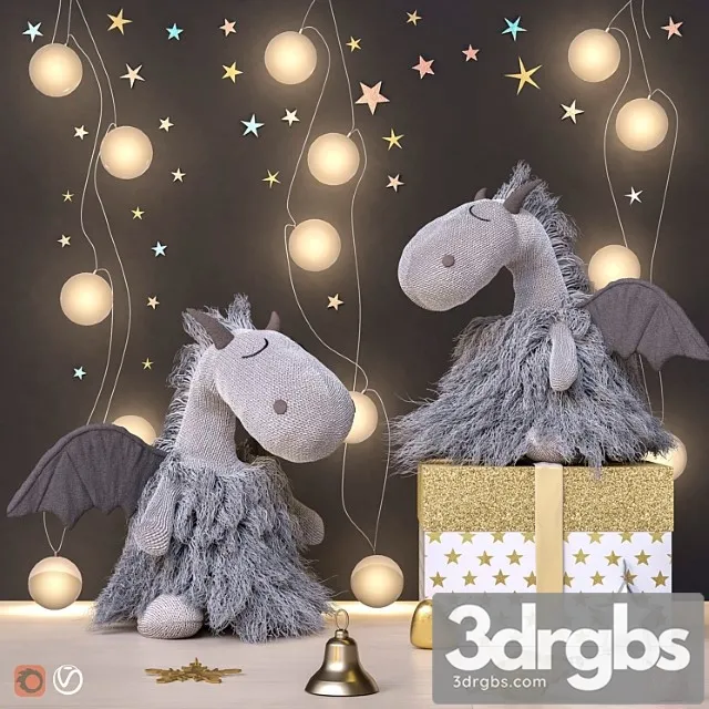 Toys and Dekor Set 42 3D Model Download