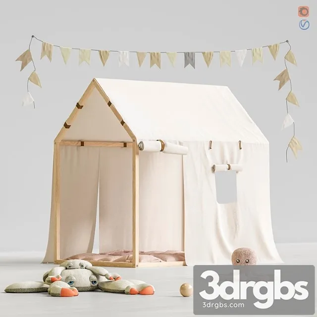 Toys and Furniture Set 67 3D Model Download