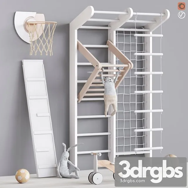 Toys and Furniture Set 74 3D Model Download