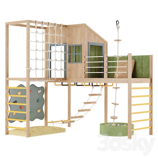 Toys and furniture30 3D Model