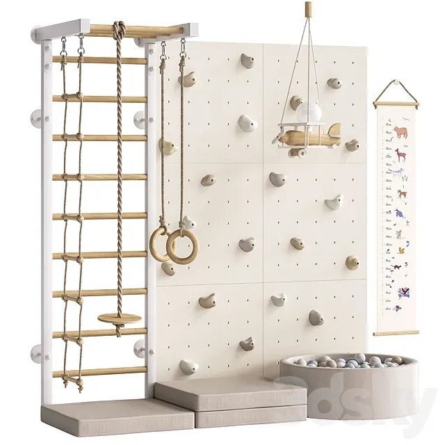 Toys decor and furniture for children’s 12 3D Model Toys decor and furniture for children’s 12 3D Model