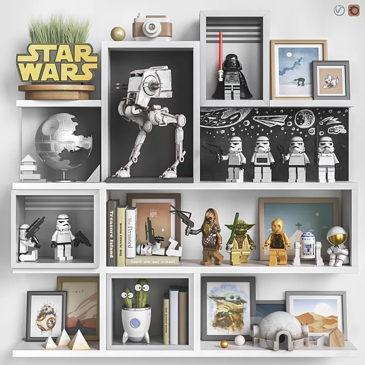 Toys decor and furniture for the nursery 118 3D Model Toys decor and furniture for the nursery 118 3D Model