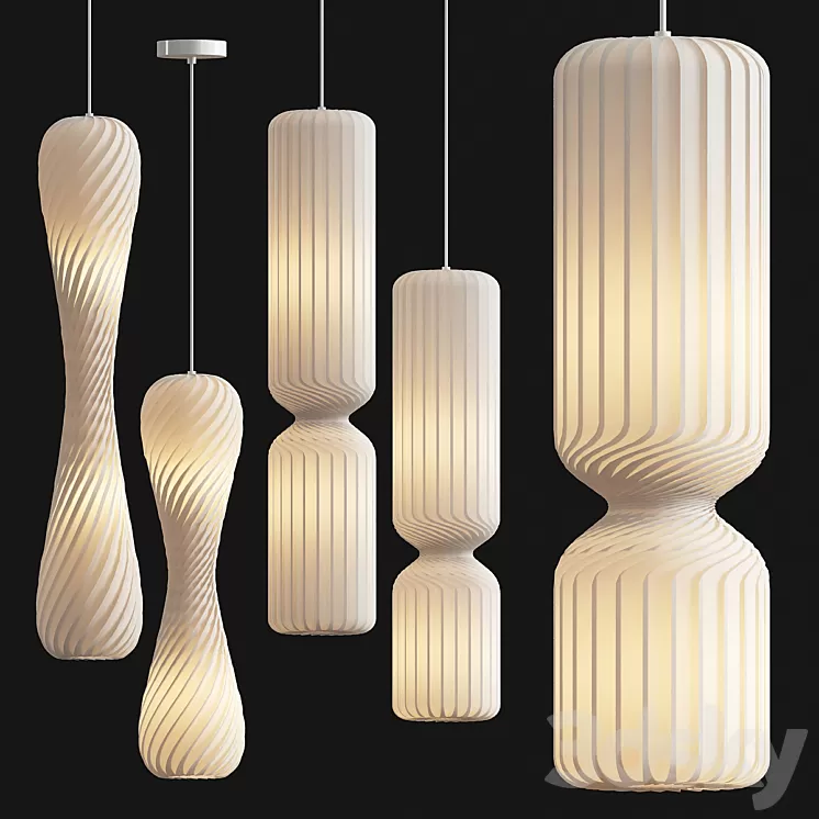 TR Series Pendant by Tom Rossau 3D Model Free Download