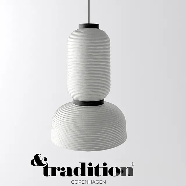 &Tradition Formakami Pendant 3D Model &Tradition Formakami Pendant 3D Model