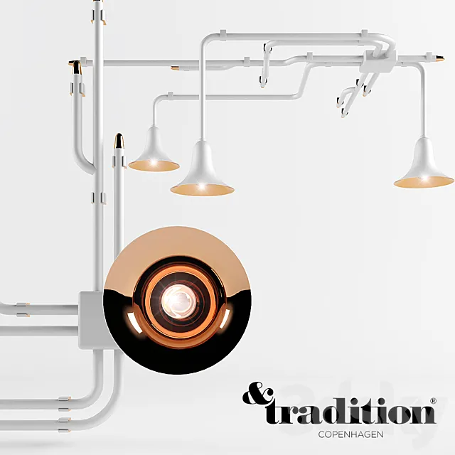 &Tradition Light Forrest Pendant 3DModel
