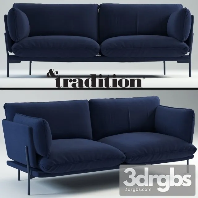 Tradition  Sofa 3D Model Download