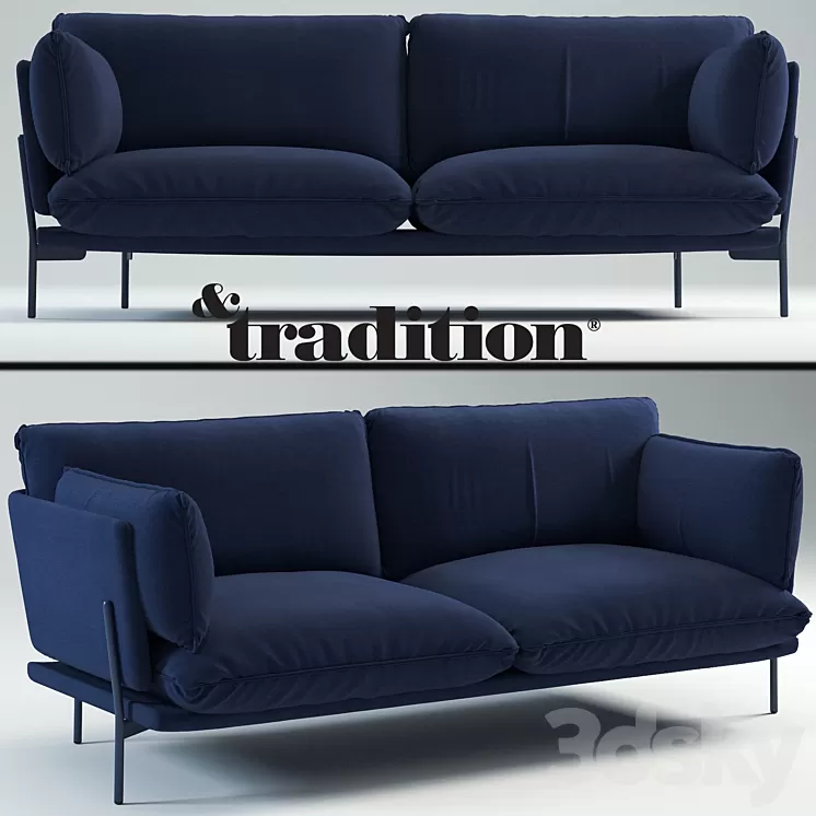 Tradition Sofa 3D Model