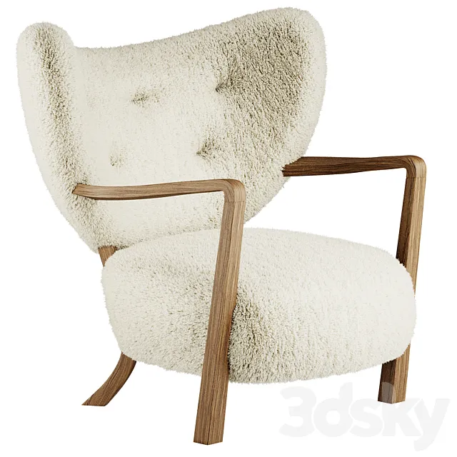Tradition Wulff Armchair 3D Model