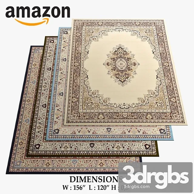 Traditional rugs 17 3D Model Download