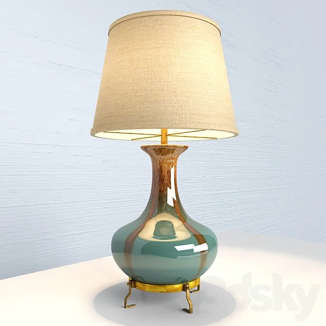 Traditional table lamp 3D Model Traditional table lamp 3D Model