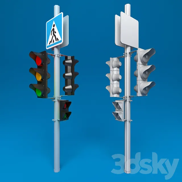 Traffic Light 3DModel