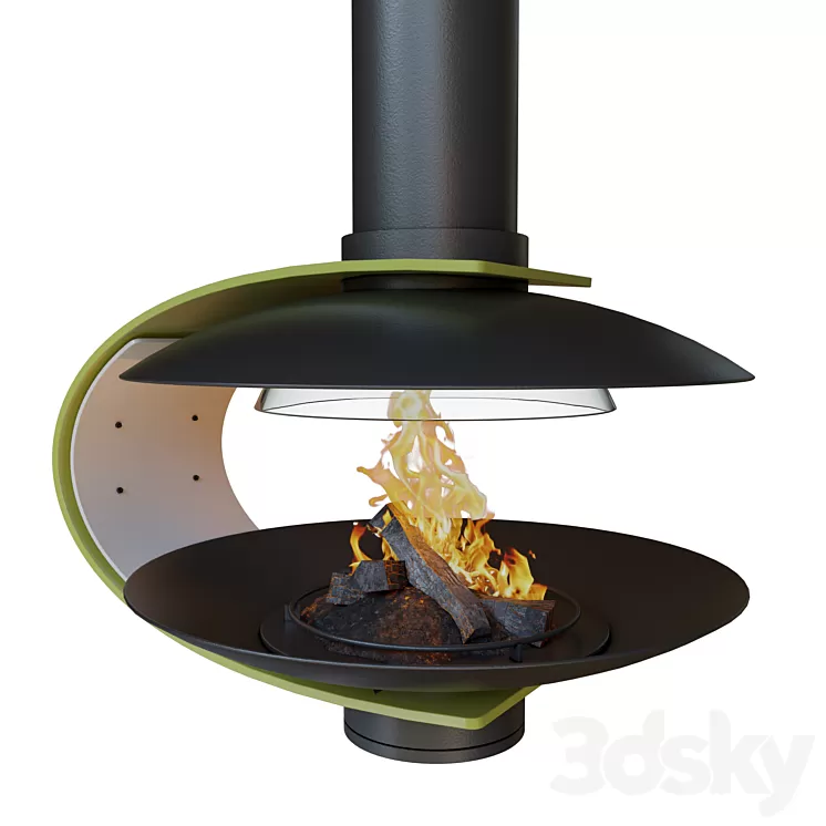 Traforart fancy central 3D Model