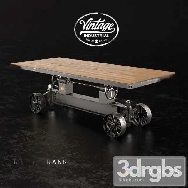 Train Crank Table 3D Model Download Train Crank Table 3D Model Download