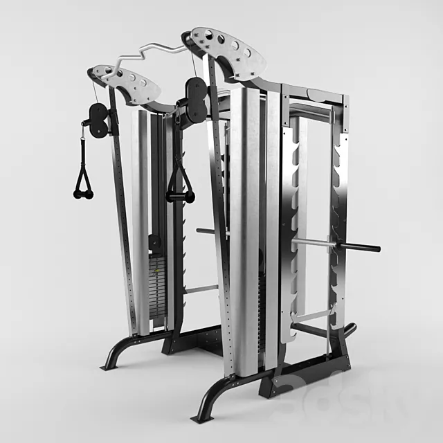 trainer Hoist PTS Ensemble 3DModel
