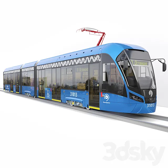 Tram “Vityaz-M” 3D Model