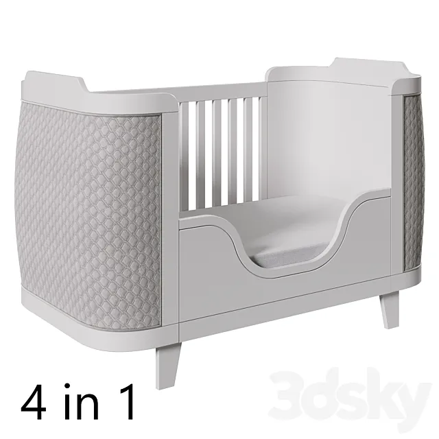 Transforming bed Elegance 3D Model Transforming bed Elegance 3D Model