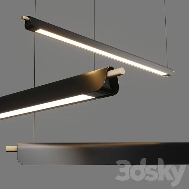 Trapets pendants Light Zero 3DModel