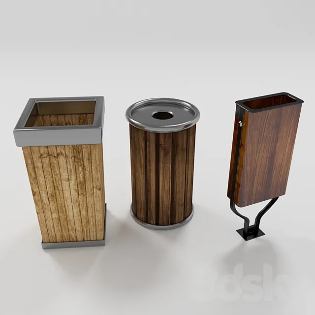 trash bin 3D Model trash bin 3D Model