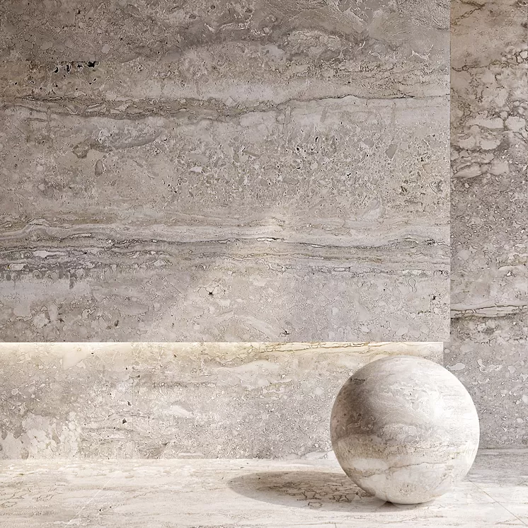 Travertin stone 3D Model Free Download Travertin stone 3D Model Free Download