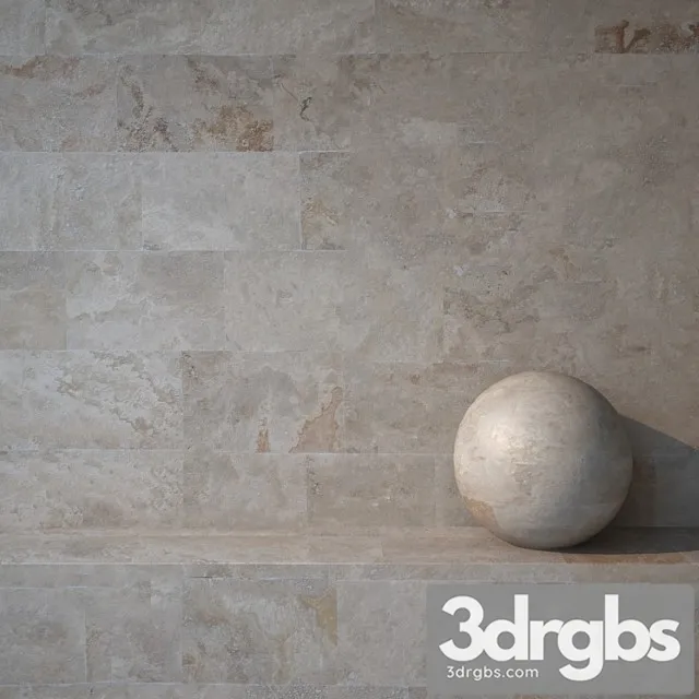 Travertine 106 3D Model Download