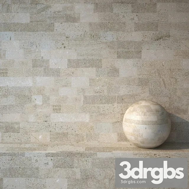 Travertine 50 3D Model Download