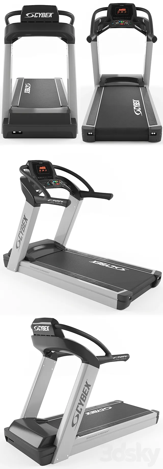 Treadmill 3D Model