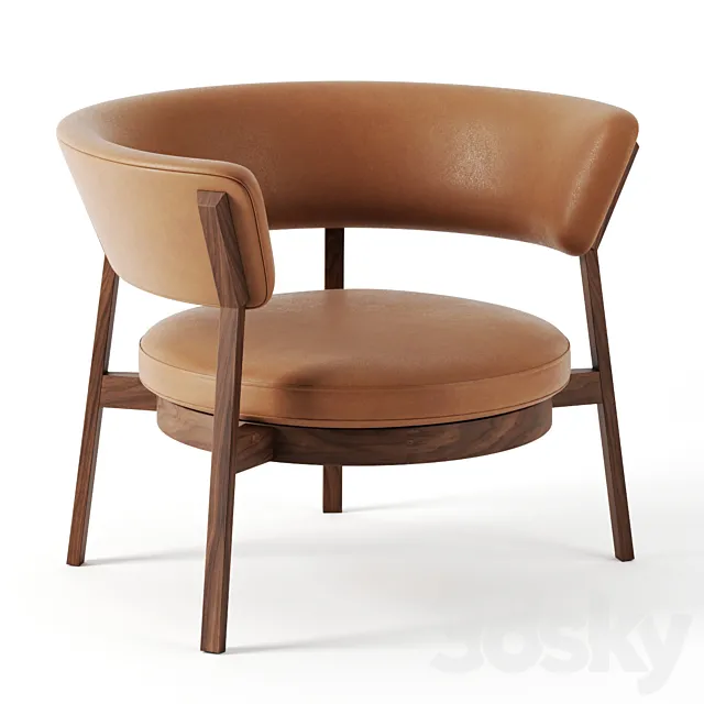 TRECENTOSESSANTA ARMCHAIR BY Tato 3DModel TRECENTOSESSANTA ARMCHAIR BY Tato 3DModel