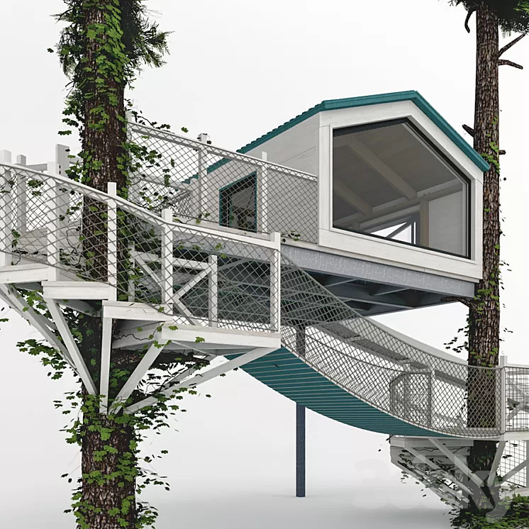 Treehouse 3D Model