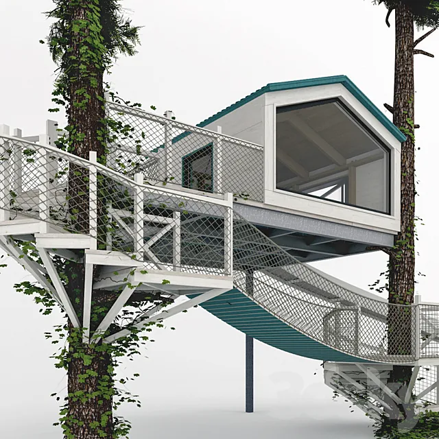 Treehouse 3DModel Treehouse 3DModel