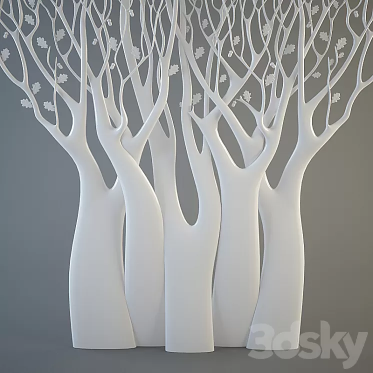 Trees 3D Model Trees 3D Model