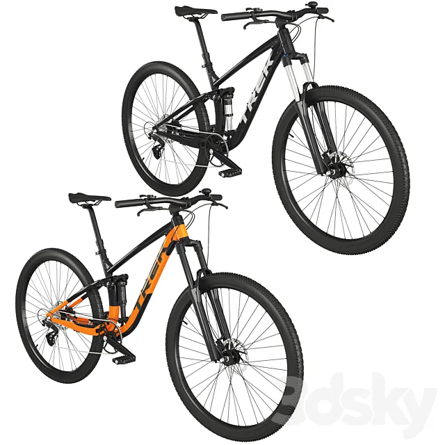 Trek Fuel Bike 3D Model