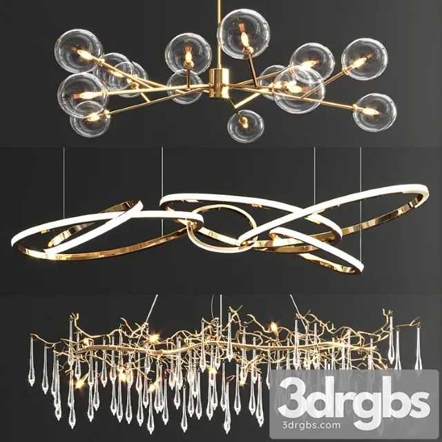 Trend chandelier collection – 3 type Trend chandelier collection – 3 type
