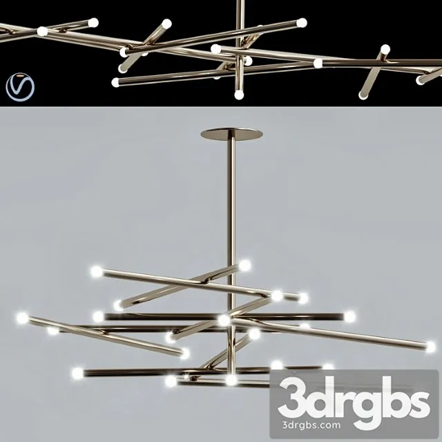 Trendy Light Fixtures 2 3D Model Download