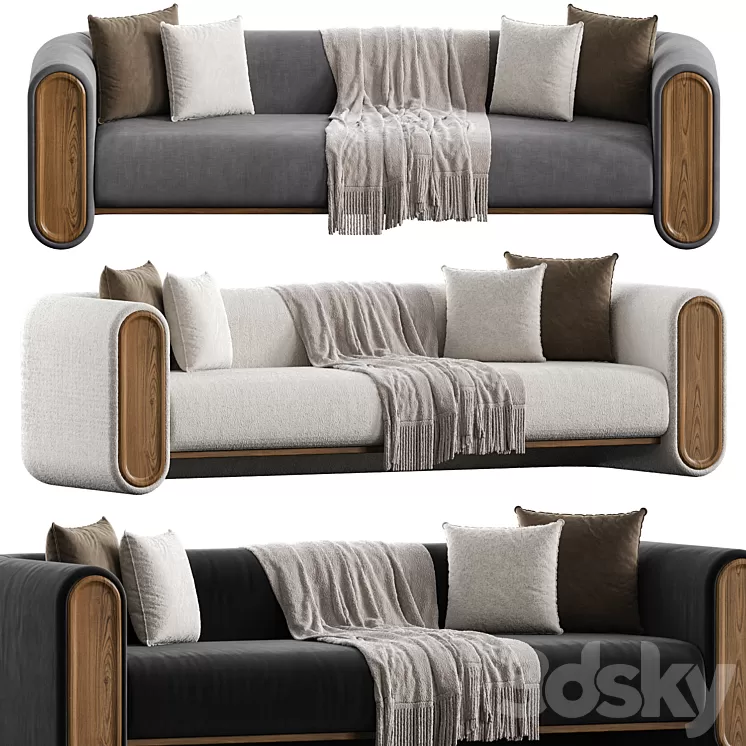 TRENTO Sofa 3D Model Free Download