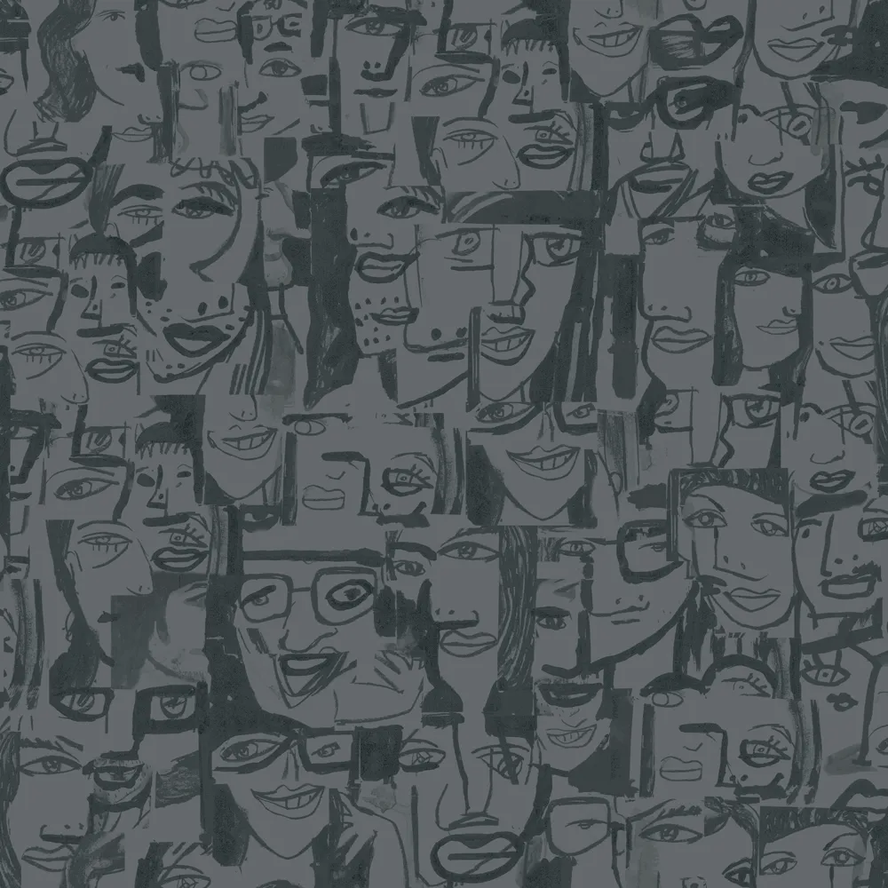 Tres Tintas  – Wallpaper Caras Tres 1994-2 3D Model